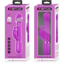 PRETTY LOVE – DEJON VIBRADOR RABBIT 3 EN 1 MULTIFUNCIÓN VIOLETA - intimamenities.com