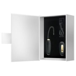 PRETTY LOVE – DOREEN HUEVO VIBRADOR DE LUJO RECARGABLE NEGRO CONTROL REMOTO - intimamenities.com