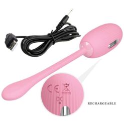 PRETTY LOVE – DOREEN HUEVO VIBRADOR RECARGABLE ROSA - intimamenities.com