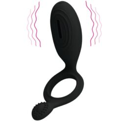 PRETTY LOVE – ETHEL ANILLO VIBRADOR CON ESTIMULADOR - intimamenities.com