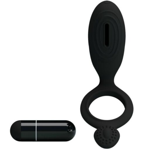 PRETTY LOVE – ETHEL ANILLO VIBRADOR CON ESTIMULADOR - intimamenities.com