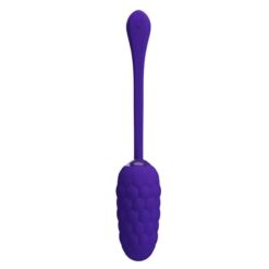 PRETTY LOVE – HUEVO VIBRADOR CON TEXTURA MARINA RECARGABLE LILA - intimamenities.com