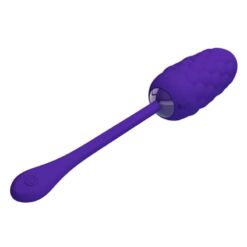 PRETTY LOVE – HUEVO VIBRADOR CON TEXTURA MARINA RECARGABLE LILA - intimamenities.com