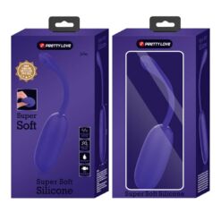 PRETTY LOVE – JULIUS HUEVO VIBRADOR IMPERMEBLE & RECARGABLE LILA - intimamenities.com