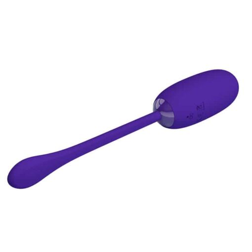 PRETTY LOVE – JULIUS HUEVO VIBRADOR IMPERMEBLE & RECARGABLE LILA - intimamenities.com
