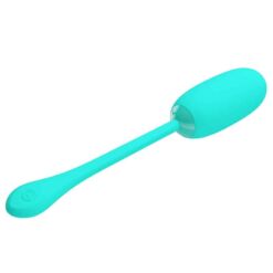 PRETTY LOVE – JULIUS HUEVO VIBRADOR IMPERMEBLE & RECARGABLE VERDE AGUA - intimamenities.com
