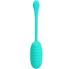 PRETTY LOVE – KIRK HUEVO VIBRADOR RECARGABLE VERDE AGUA - intimamenities.com
