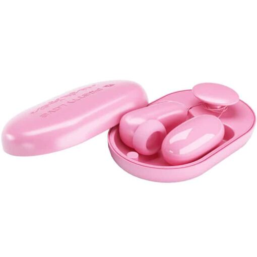 PRETTY LOVE – MAGIC BOX BALA VIBRADORA & ESTIMULADOR ROSA - intimamenities.com