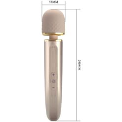 PRETTY LOVE – MASAJEADOR 7 MODOS VIBRACIÓN CHAMPAGNE - intimamenities.com