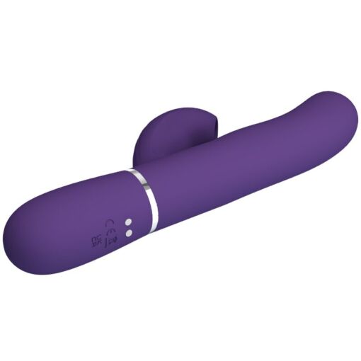 PRETTY LOVE – PERLITA VIBRADOR PUNTO G 3 EN 1 MULTIFUNCIÓN MORADO - intimamenities.com