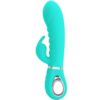 PRETTY LOVE – PRESCOTT VIBRADOR PUNTO G MULTIFUNCIÓN VERDE AGUA - intimamenities.com