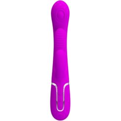 PRETTY LOVE – SHANIA TRIPLE VIBRADOR RABBIT MULTIFUNCIÓN ROSA - intimamenities.com