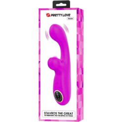 PRETTY LOVE – SKYLAR VIBRADOR ESTIMULADOR PÚRPURA - intimamenities.com