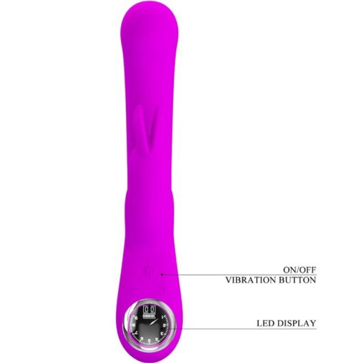 PRETTY LOVE – SKYLAR VIBRADOR ESTIMULADOR PÚRPURA - intimamenities.com