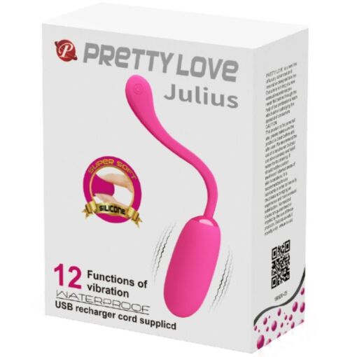 PRETTY LOVE – SMART JULIUS HUEVO VIBRADOR - intimamenities.com