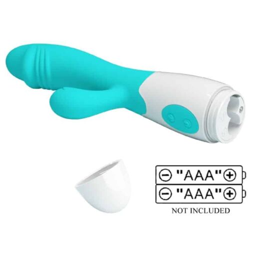 PRETTY LOVE – SNAPPY VIBRADOR PUNTO G VERDE AGUA - intimamenities.com