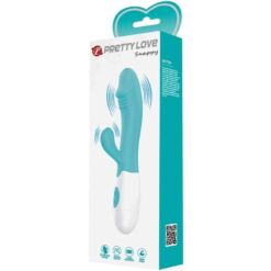 PRETTY LOVE – SNAPPY VIBRADOR PUNTO G VERDE AGUA - intimamenities.com
