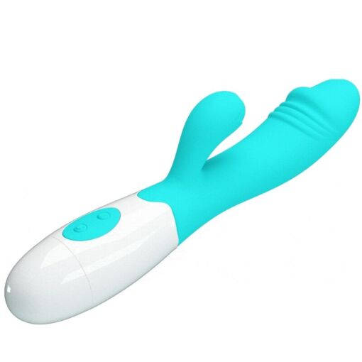 PRETTY LOVE – SNAPPY VIBRADOR PUNTO G VERDE AGUA - intimamenities.com