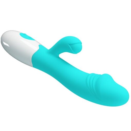 PRETTY LOVE – SNAPPY VIBRADOR PUNTO G VERDE AGUA - intimamenities.com