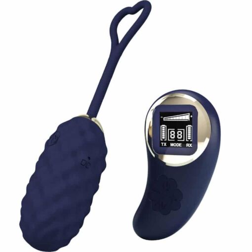 PRETTY LOVE – VIVIAN HUEVO VIBRADOR CONTROL REMOTO AZUL - intimamenities.com