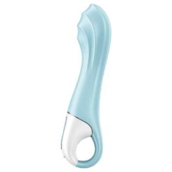 SATISFYER – AIR PUMP VIBRATOR 5+ VIBRADOR PUNTO G INFLABLE APP AZUL - intimamenities.com