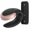 SATISFYER – APP DOUBLE LOVE VIBRADOR PAREJAS LUXURY NEGRO - intimamenities.com