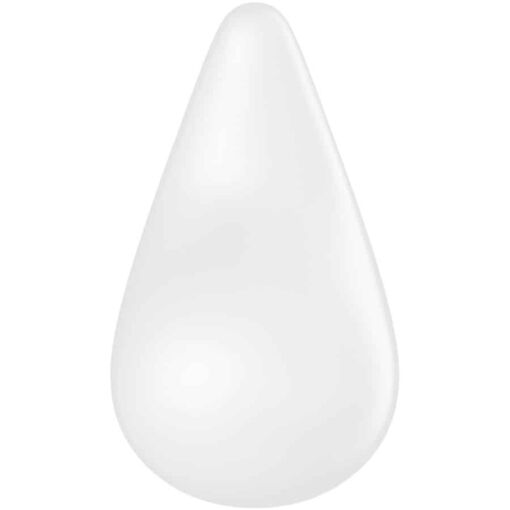 SATISFYER – DEW DROP VIBRADOR LAY-ON BLANCO - intimamenities.com