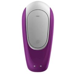 SATISFYER – DOUBLE FUN PARTNER VIBRADOR LILA - intimamenities.com