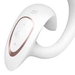 SATISFYER – G FOR GODDESS 1 VIBRADOR RABBIT BLANCO - intimamenities.com