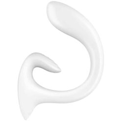 SATISFYER – G FOR GODDESS 1 VIBRADOR RABBIT BLANCO - intimamenities.com