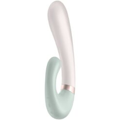 SATISFYER – HEAT WAVE VIBRADOR APP BLANCO - intimamenities.com