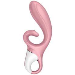 SATISFYER – HUG ME VIBRADOR RABBIT APP ROSA - intimamenities.com