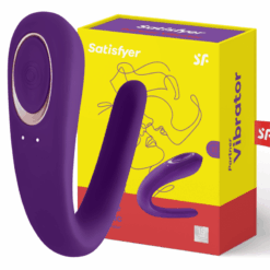 SATISFYER – PARTNER TOY VIBRADOR PARA DOS - intimamenities.com