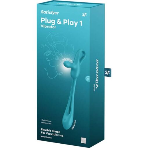SATISFYER – PLUG & PLAY 1 MULTIVIBRADOR FLEXIBLE - intimamenities.com