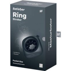 SATISFYER – RING STROKER MASTURBADOR & VIBRADOR - intimamenities.com