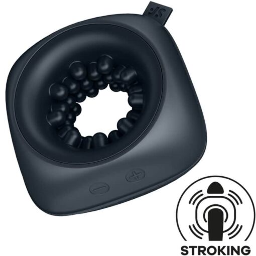 SATISFYER – RING STROKER MASTURBADOR & VIBRADOR - intimamenities.com