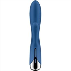 SATISFYER – SPINNING RABBIT 1 ESTIMULACION CLITORIS Y PUNTO G AZUL - intimamenities.com