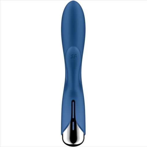 SATISFYER – SPINNING RABBIT 1 ESTIMULACION CLITORIS Y PUNTO G AZUL - intimamenities.com