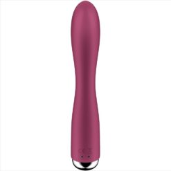 SATISFYER – SPINNING RABBIT 1 ESTIMULACION CLITORIS Y PUNTO G ROJO - intimamenities.com