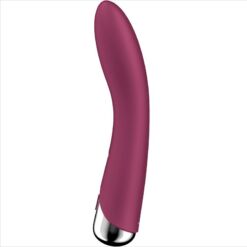 SATISFYER – SPINNING VIBE 1 VIBRADOR ROTADOR G-SPOT RED - intimamenities.com