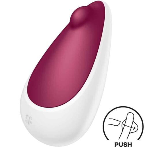 SATISFYER – SPOT ON 3 ESTIMULADOR DE CLÍTORIS ROJO - intimamenities.com