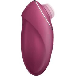 SATISFYER – TAP & CLIMAX 1 VIBRADOR LAY-ON ROJO - intimamenities.com