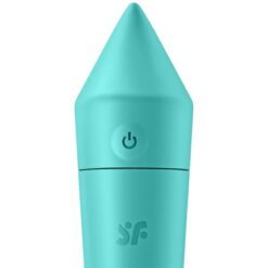 SATISFYER – ULTRA POWER BULLET 8 BALA VIBRADORA TURQUESA - intimamenities.com