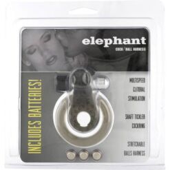SEVEN CREATIONS – ANILLO VIBRADOR CON ELEFANTE ESTIMULADOR - intimamenities.com