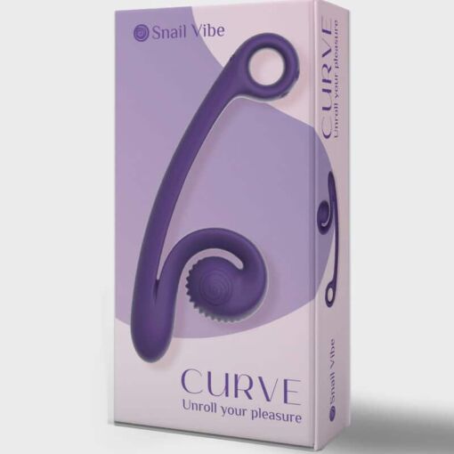 SNAIL VIBE – CURVE VIBRADOR MORADO - intimamenities.com
