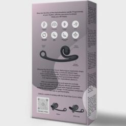 SNAIL VIBE – CURVE VIBRADOR NEGRO - intimamenities.com