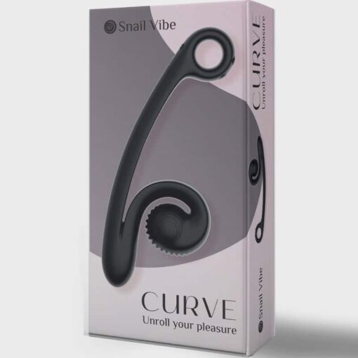 SNAIL VIBE – CURVE VIBRADOR NEGRO - intimamenities.com