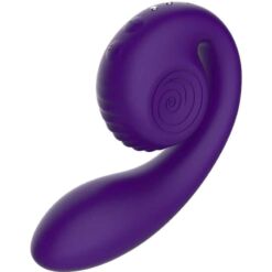 SNAIL VIBE – GIZI ESTIMULADOR DUAL VIOLETA - intimamenities.com