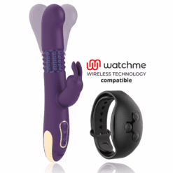 TREASURE – BASTIAN RABBIT UP & DOWN, ROTATOR & VIBRATOR COMPATIBLE CON WATCHME WIRELESS TECHNOLOGY - intimamenities.com