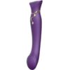 ZALO – QUEEN G-SPOT PULS WAVE VIBE MORADO - intimamenities.com